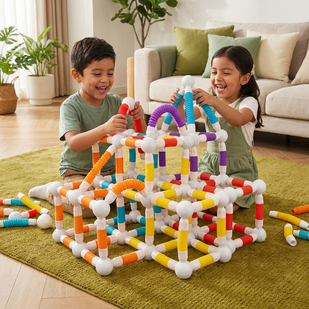 Bloques Magnéticos Moldeables Montessori
