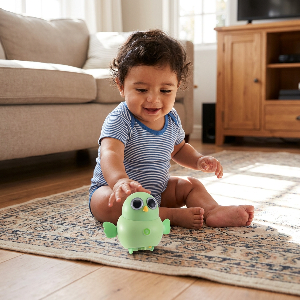 Juguete Infantil De Pollitos Tambaleantes
