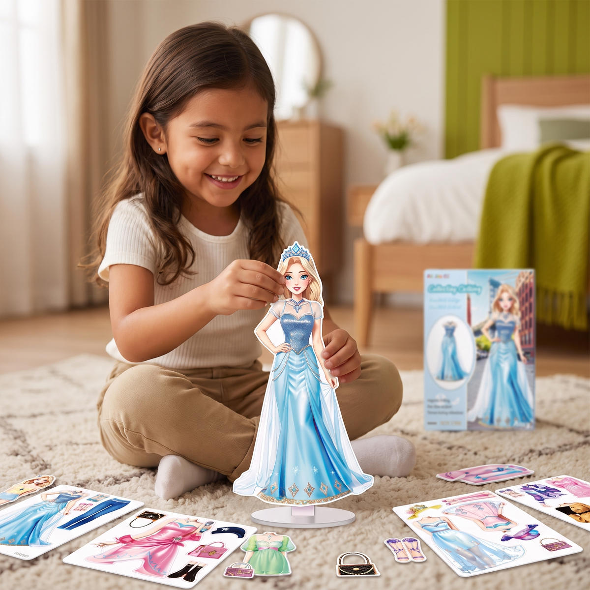 Set De Moda Magnético Para Niños