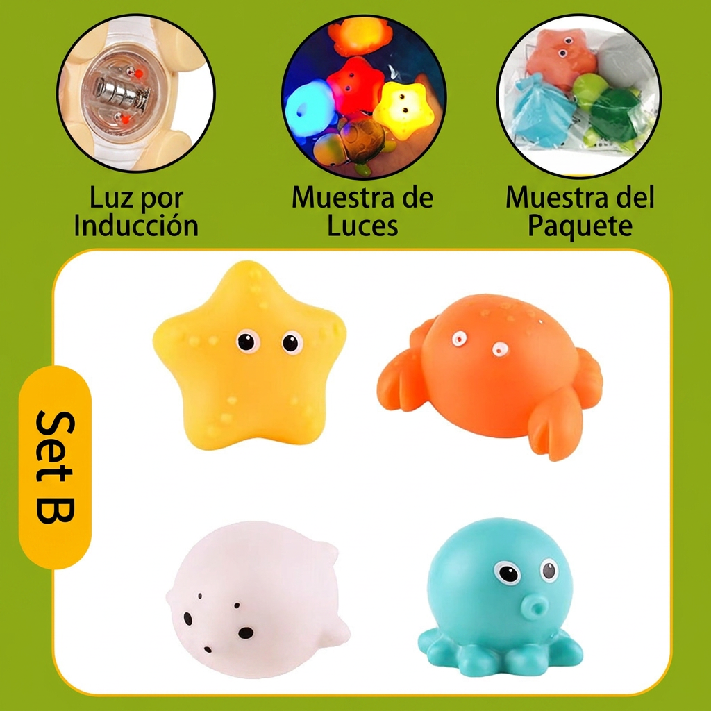 Animalitos De Baño Luminosos