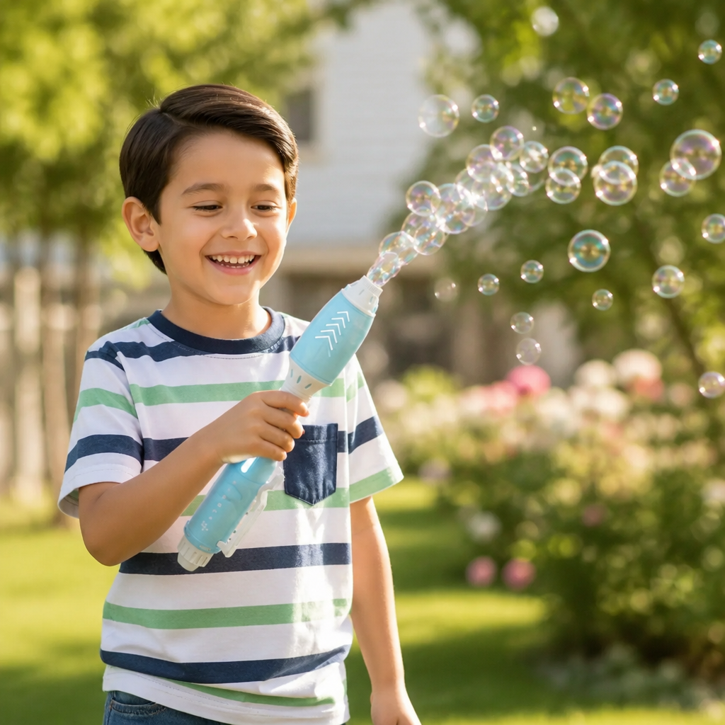 Lanzador De Burbujas Mágico – Varita Automática De Burbujas De Jabón Para Niños
