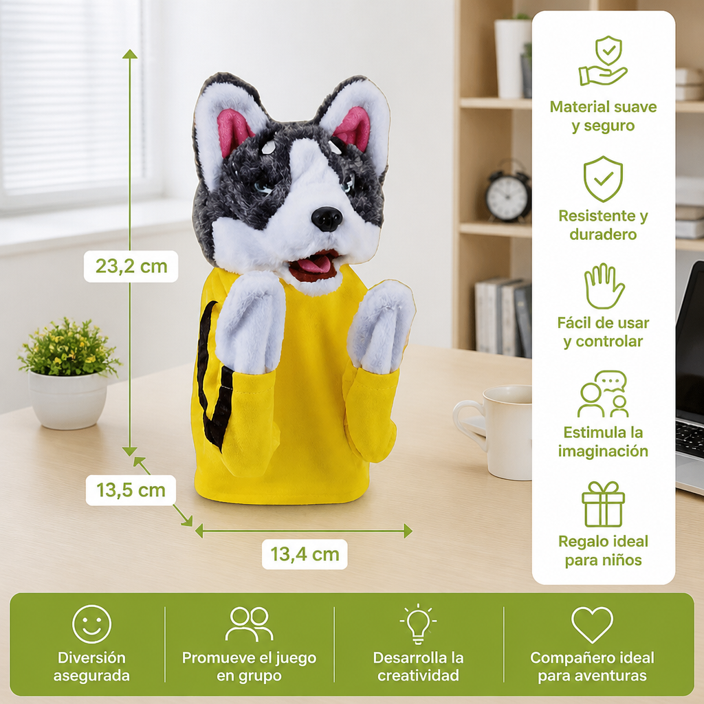 Husky Boxeador – Juguete divertido para niños