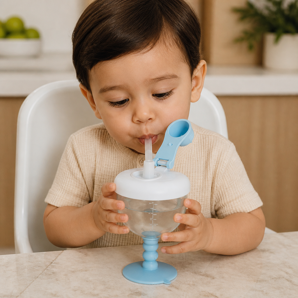 Vaso De Entrenamiento Para Bebés A Prueba De Fugas Con Popote