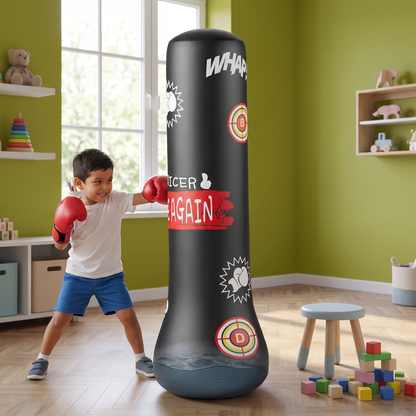 Saco de boxeo infantil inflable con relleno de agua