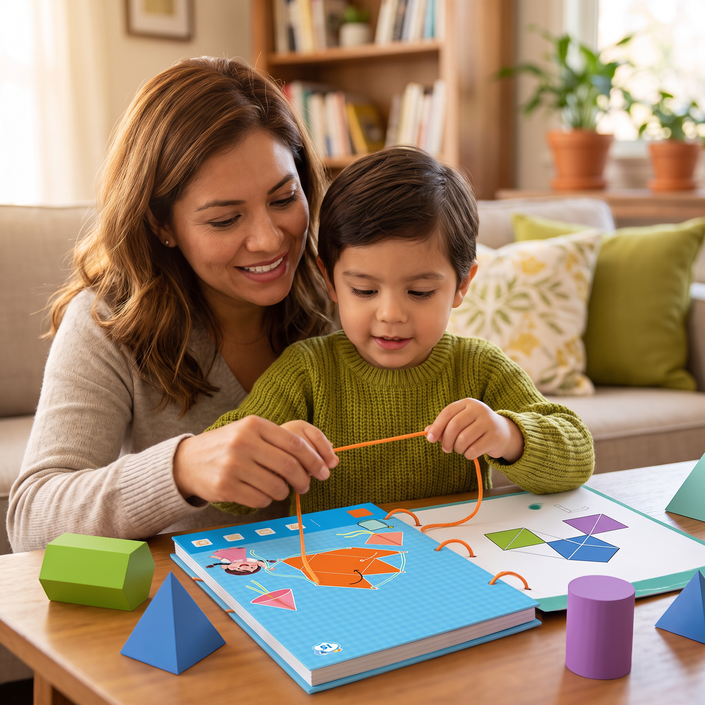 Genial libro de geometría educativa para niños