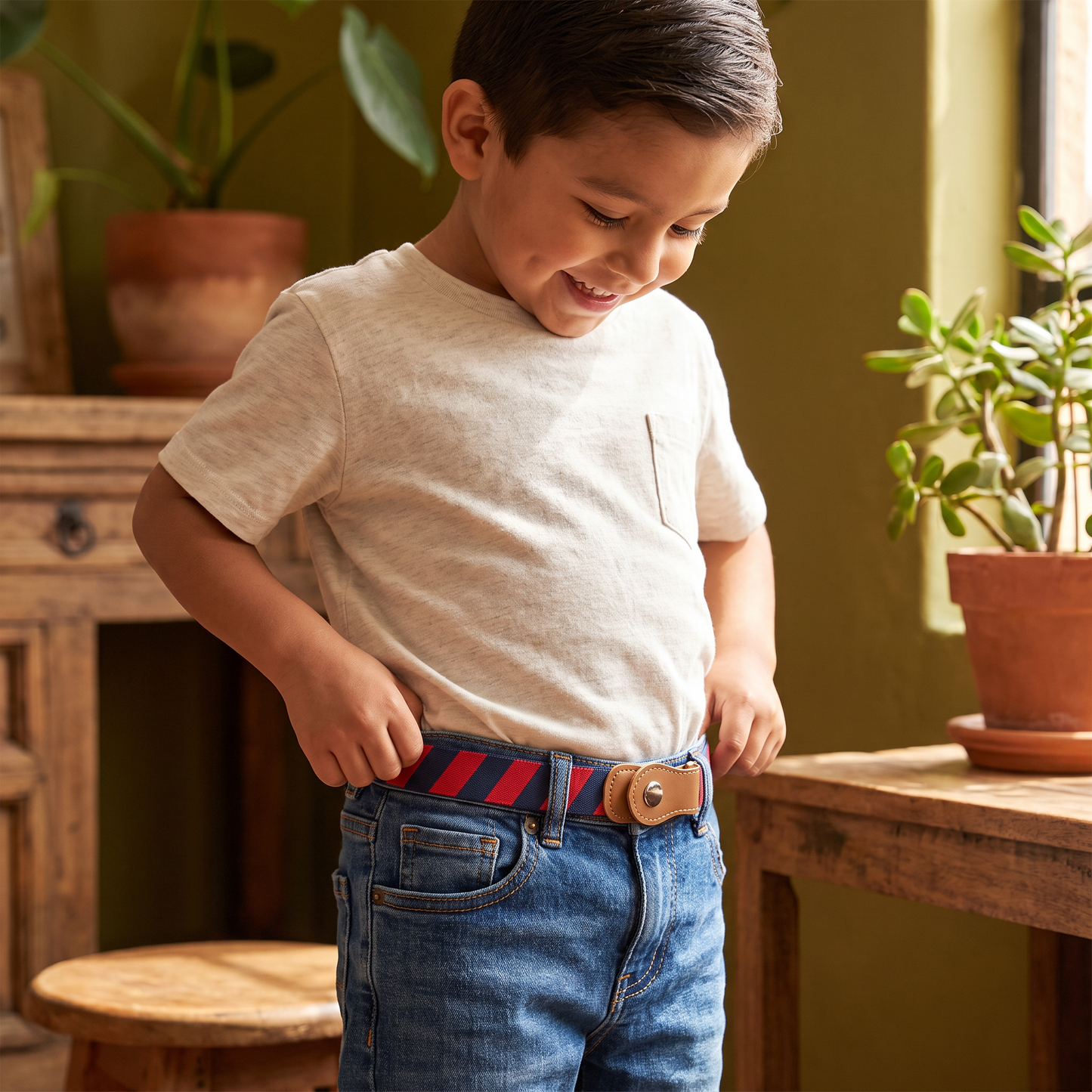 Cinturones elásticos cómodos para niños: adecuados para todas las edades