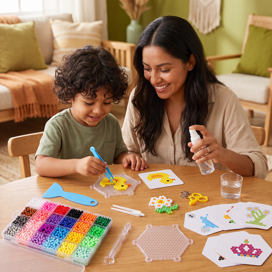 Set de cuentas mágicas de manualidades con agua