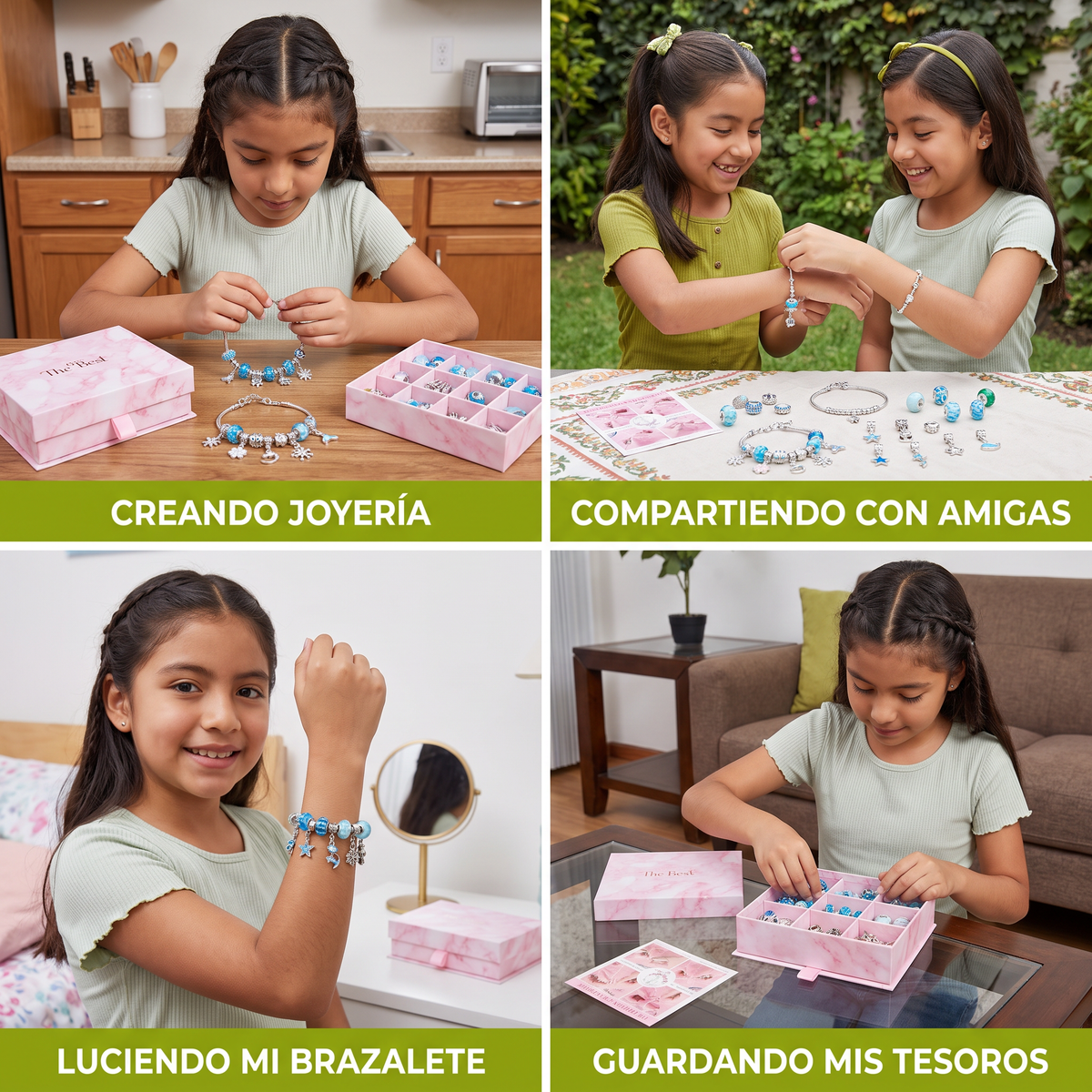 Set de joyería para hacer manualidades