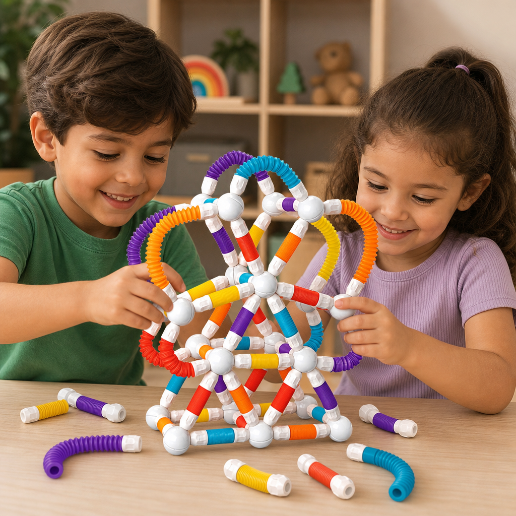 Bloques Magnéticos Moldeables Montessori