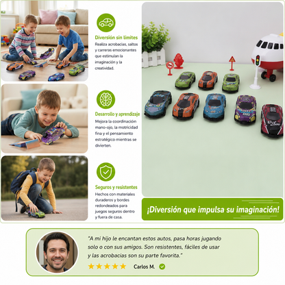 Autos De Acrobacias Para Pequeños Amantes De Los Autos