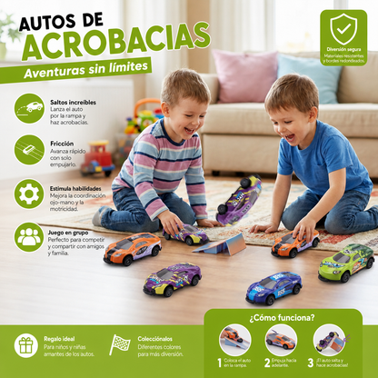 Autos De Acrobacias Para Pequeños Amantes De Los Autos