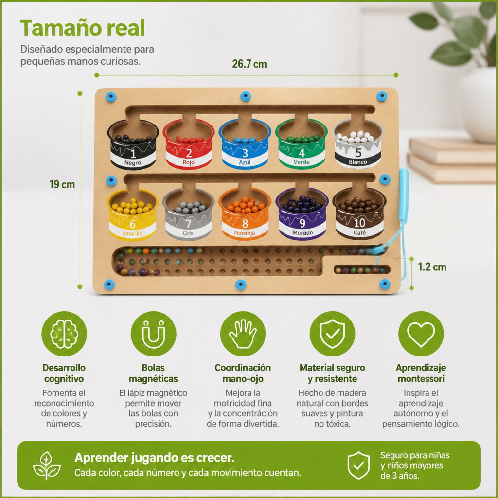 Laberinto Magnético Montessori