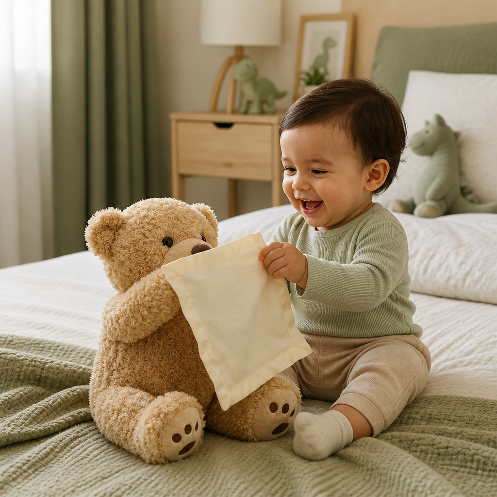 Osito Peek-A-Boo - Juguete De Peluche Interactivo