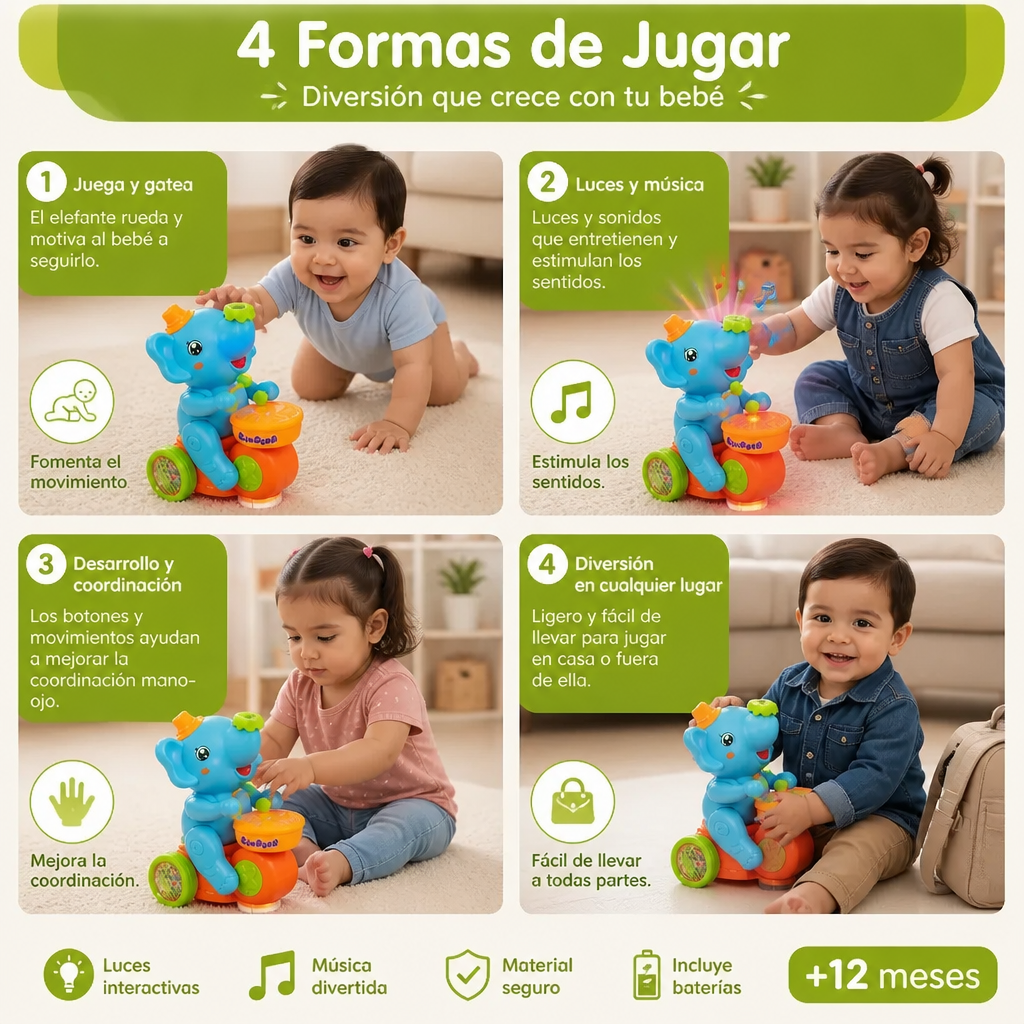 Juguete De Globo Con Forma De Elefante