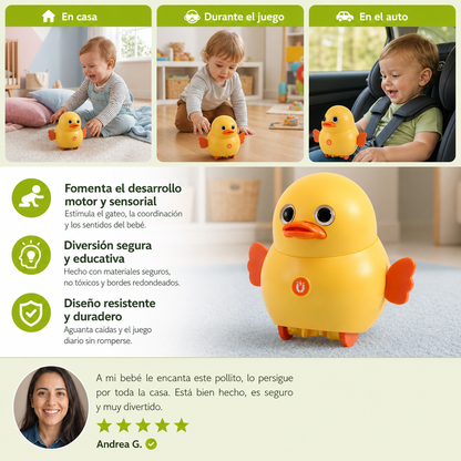 Juguete Infantil De Pollitos Tambaleantes