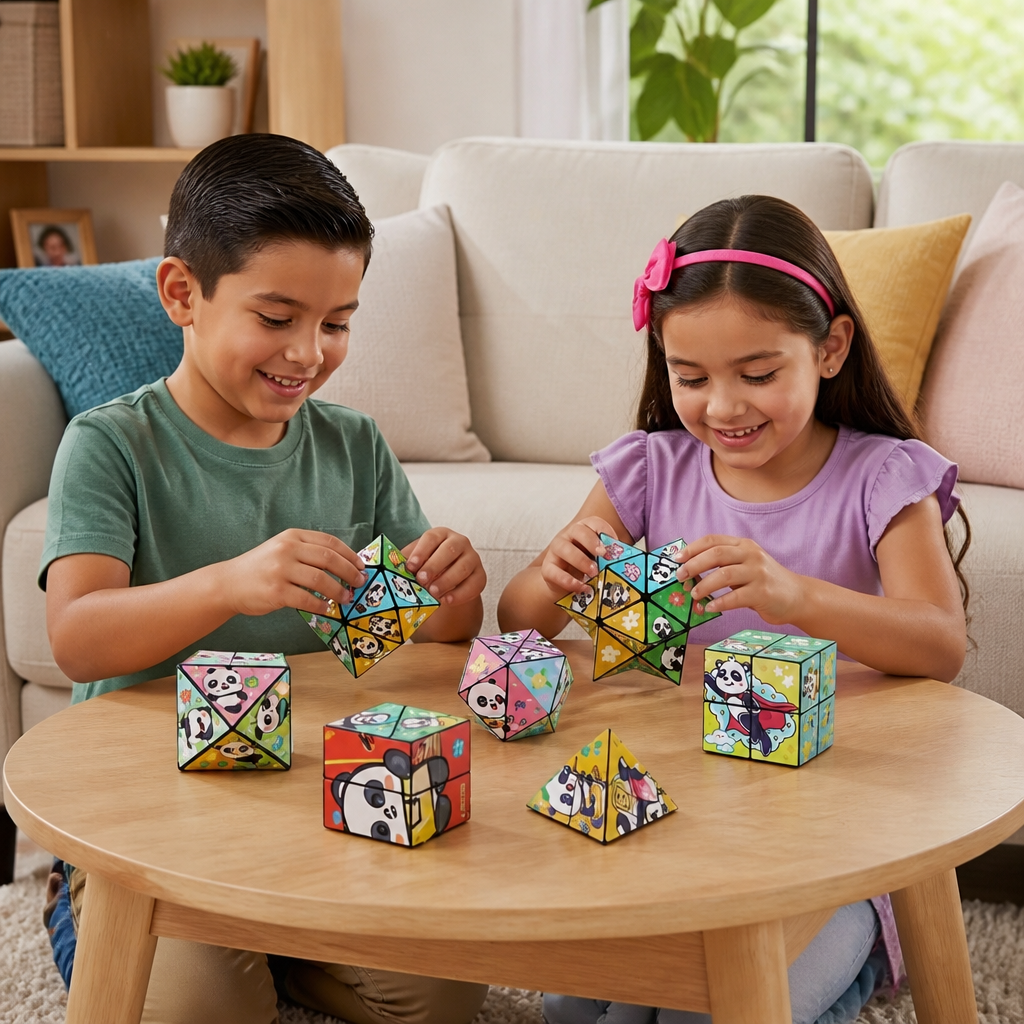 Cubo Mágico Plegable De Juguete Infantil