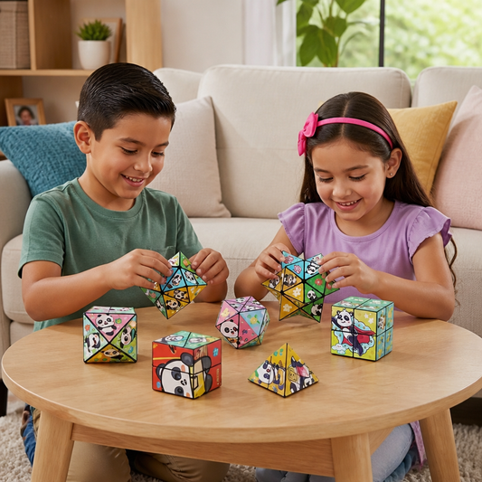 Cubo Mágico Plegable De Juguete Infantil