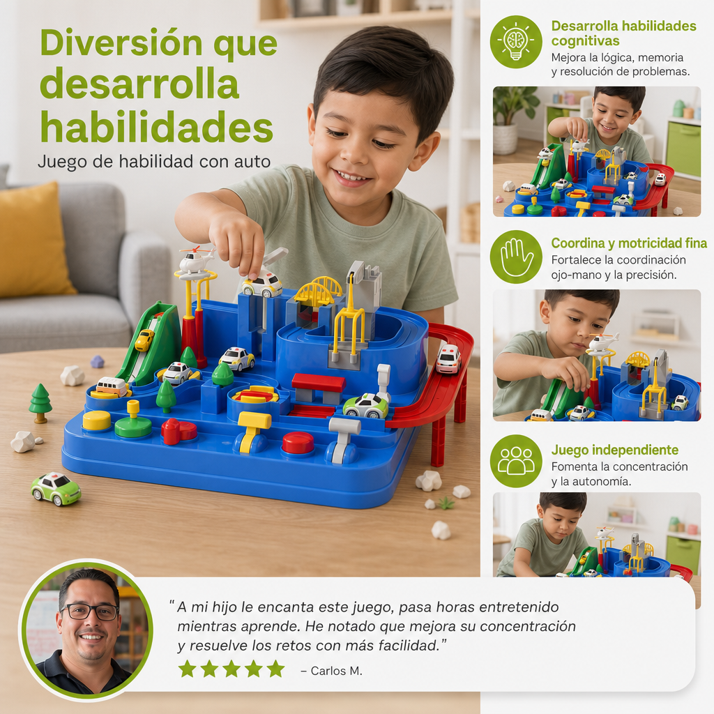 Juego De Habilidad Con Auto