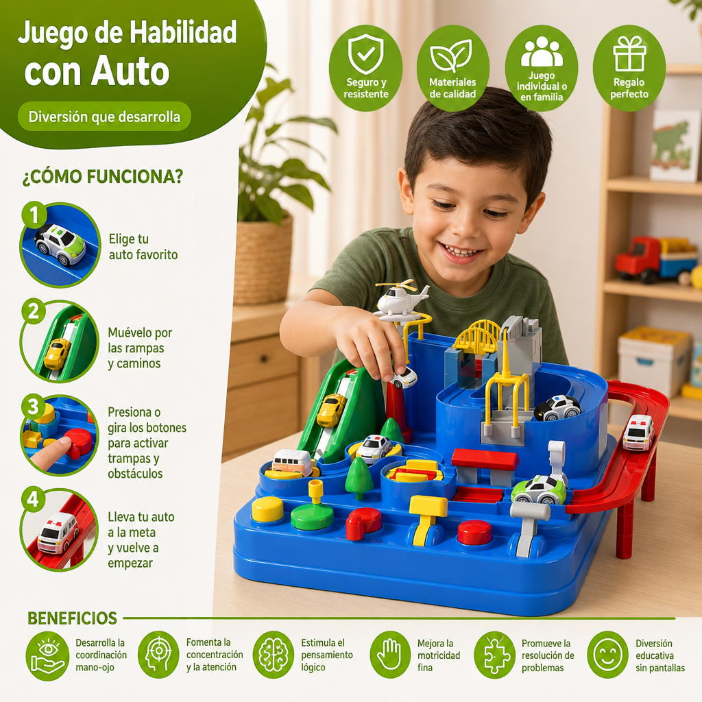 Juego De Habilidad Con Auto