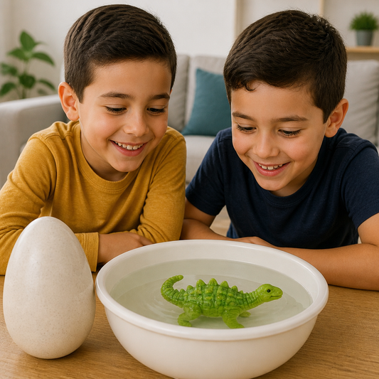 Huevo De Dinosaurio Educativo Para Eclosionar Y Crecer En Agua Para Niños