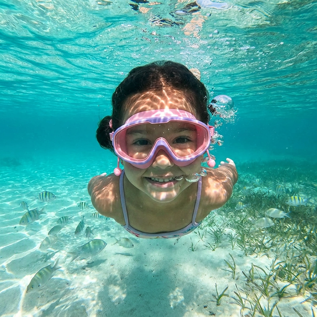 Gafas De Natación Para Niños Con Marco Grande Y Sistema Antivaho