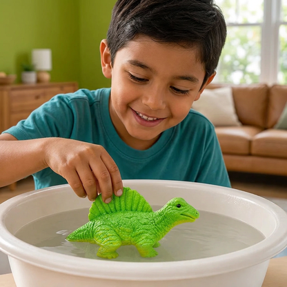 Huevo De Dinosaurio Educativo Para Eclosionar Y Crecer En Agua Para Niños