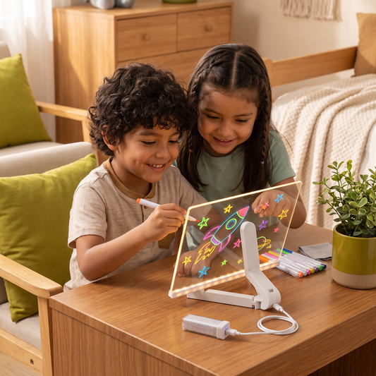 Pizarra LED Luminosa Para Niños