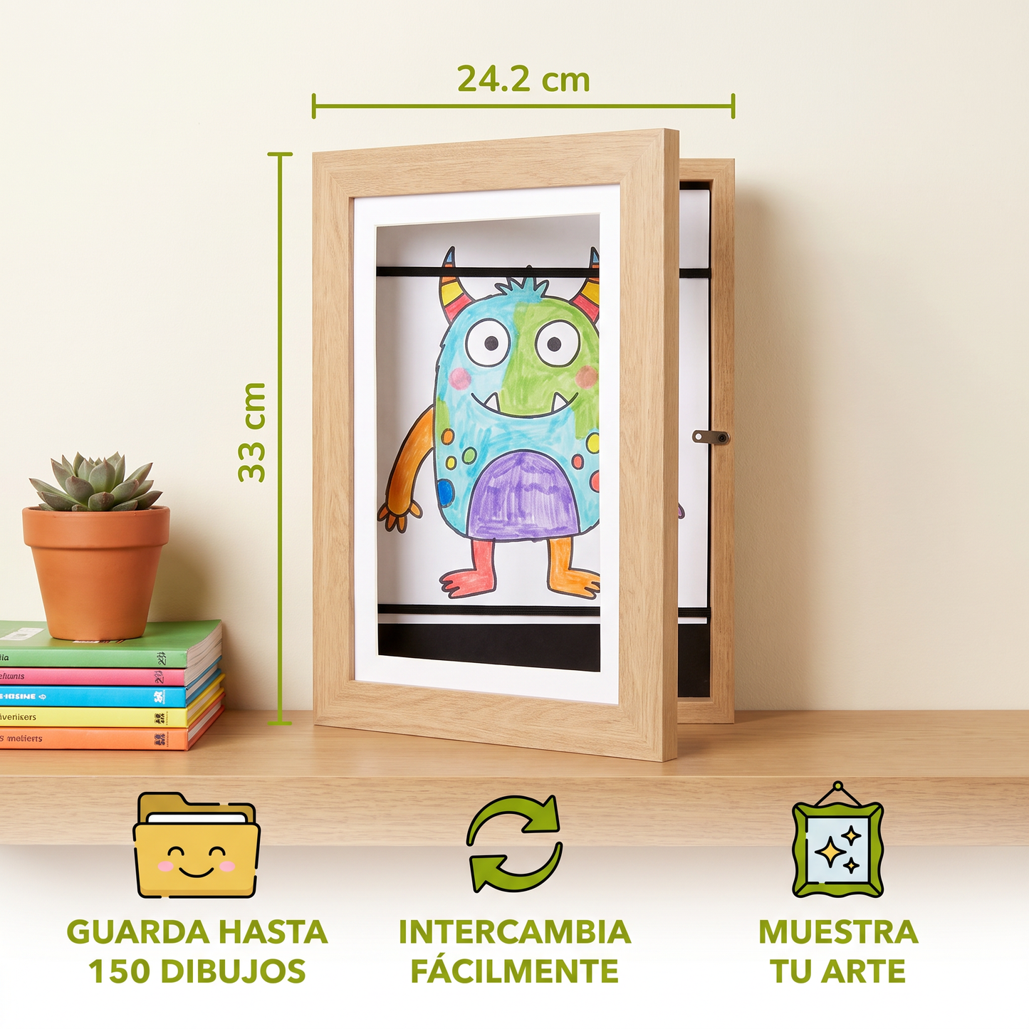 Marco De Fotos Infantil Para 150 Dibujos