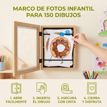 Marco De Fotos Infantil Para 150 Dibujos