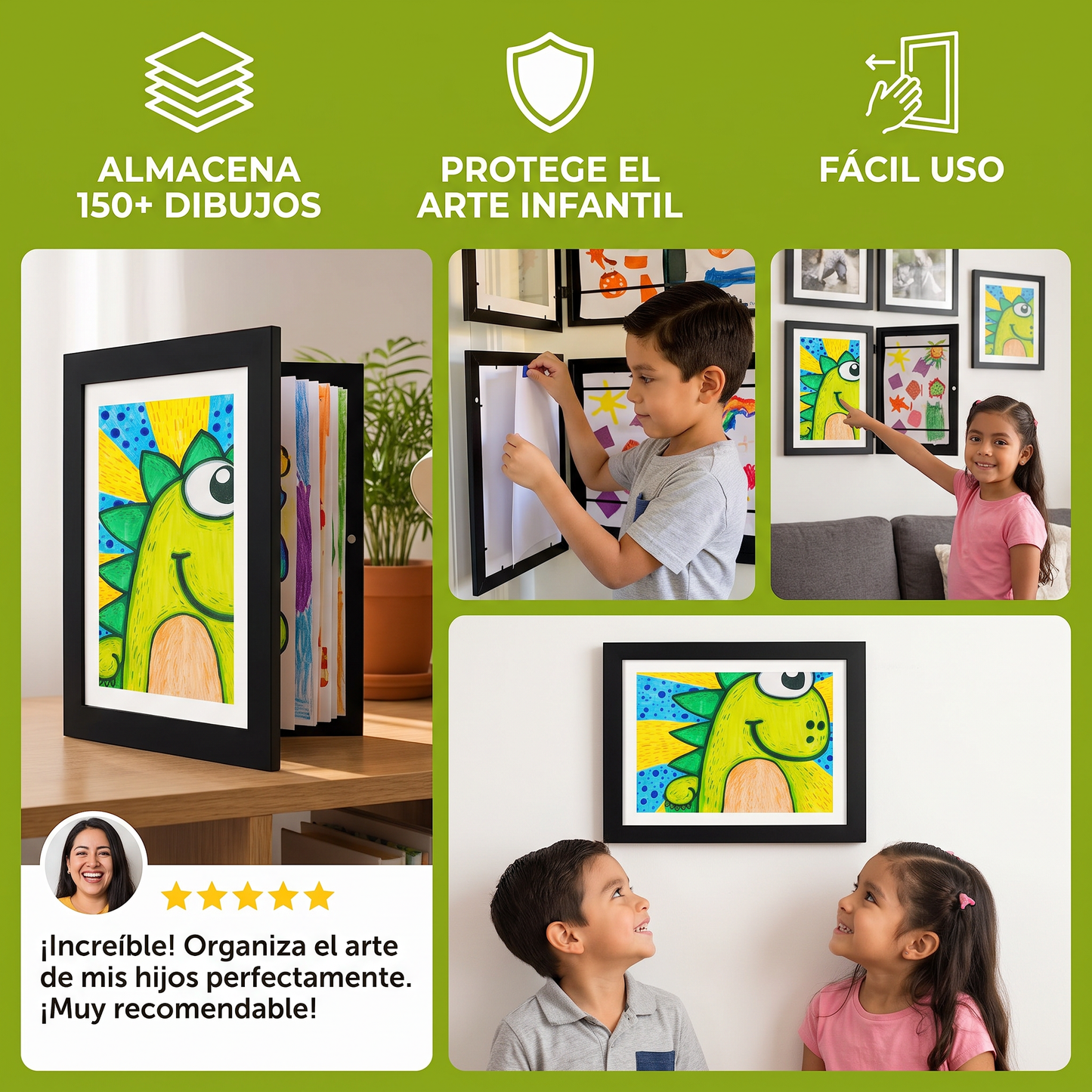Marco De Fotos Infantil Para 150 Dibujos