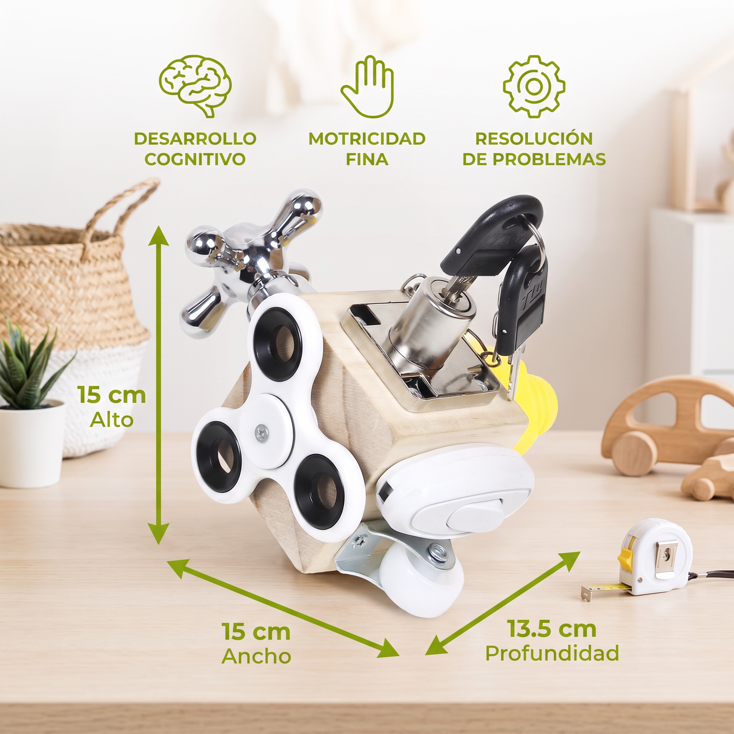 MagicCube - Cubo Montessori De Actividades