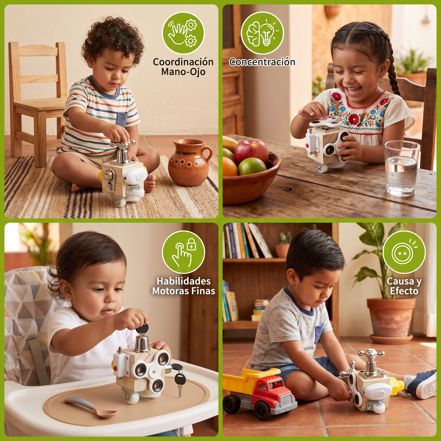 MagicCube - Cubo Montessori De Actividades