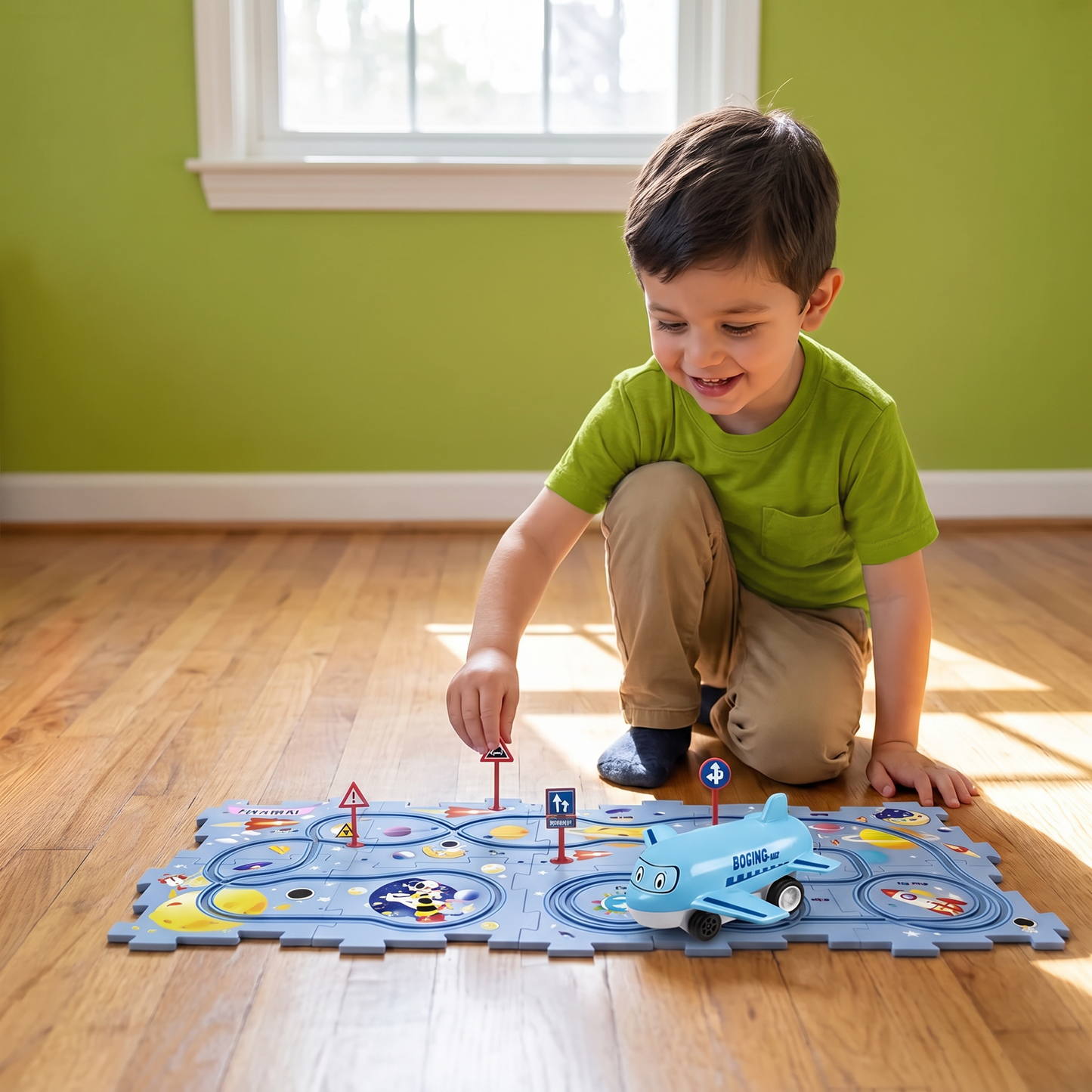 PuzzleTrack - Pista De Autos Personalizable