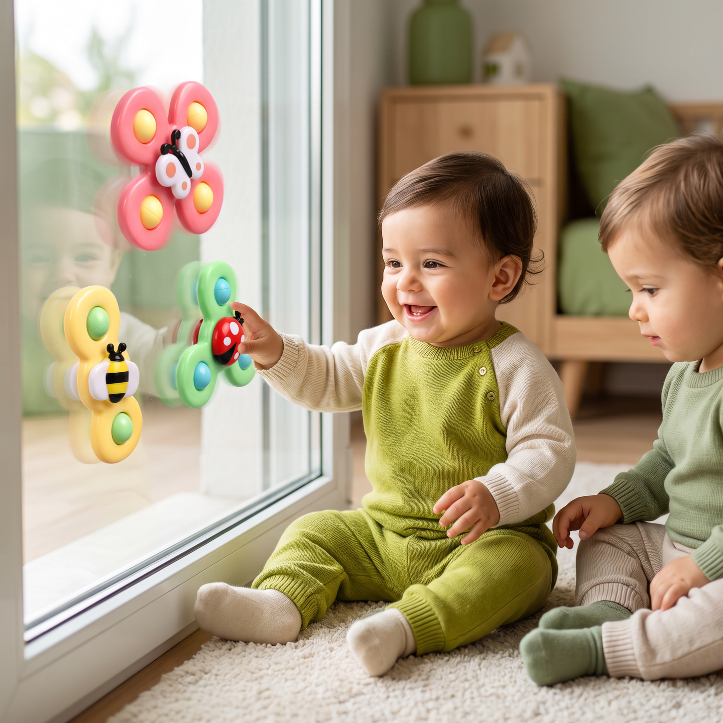 Set De 3 Juguetes De Carrusel Divertido Para Niños