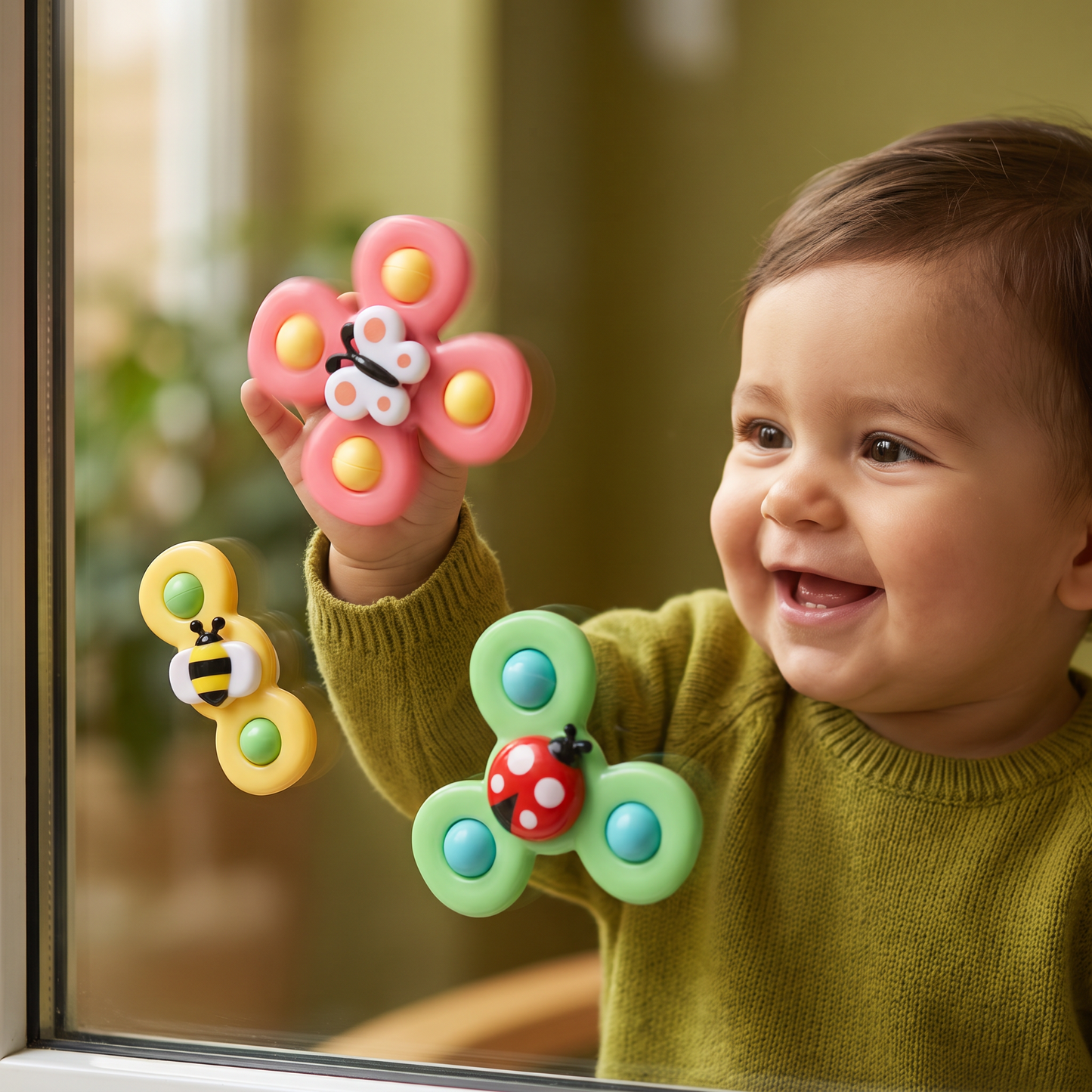 Set De 3 Juguetes De Carrusel Divertido Para Niños