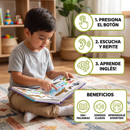 Libro De Aprendizaje De Inglés Interactivo Para Niños