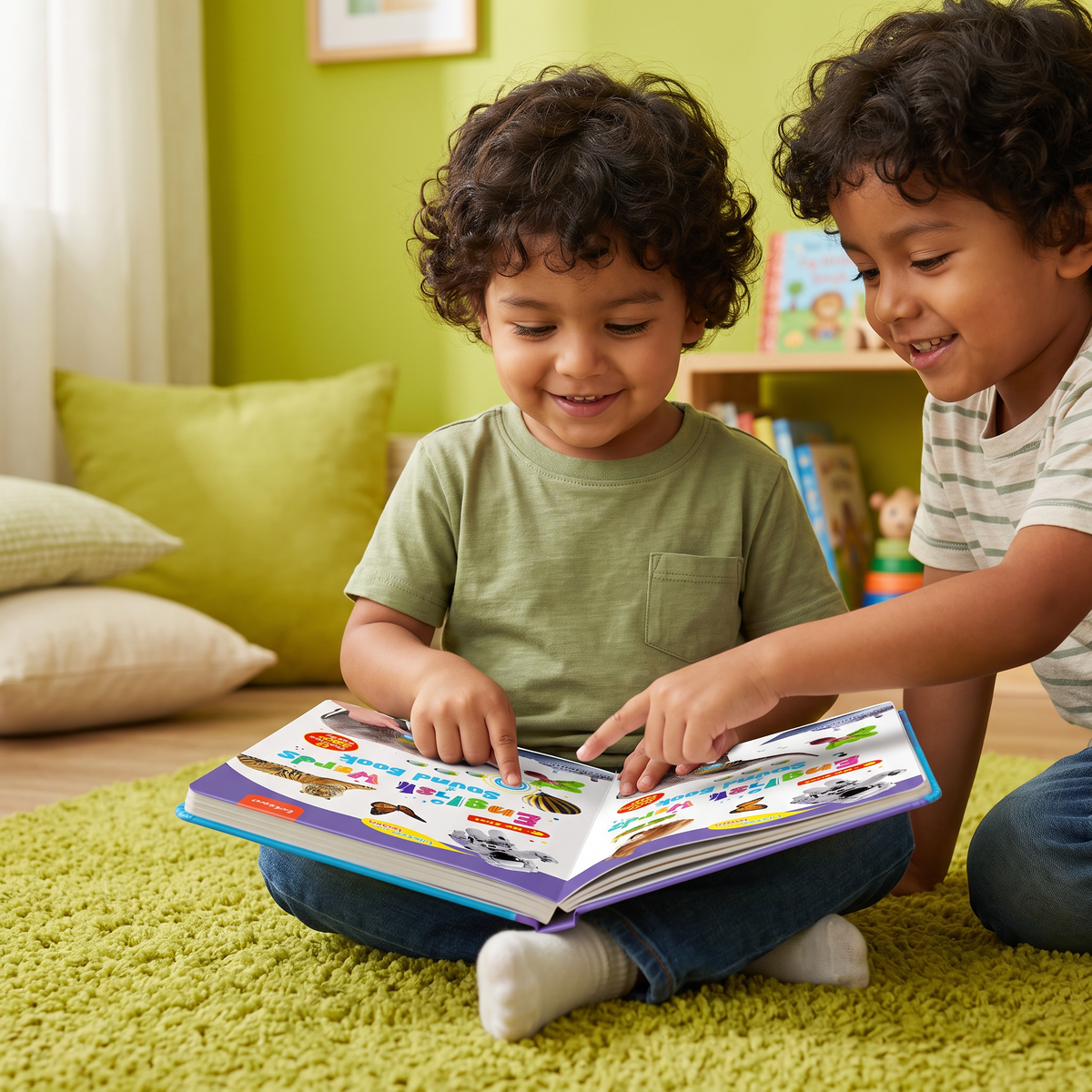 Libro De Aprendizaje De Inglés Interactivo Para Niños