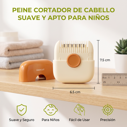 Peine Cortador De Cabello Suave Y Apto Para Niños