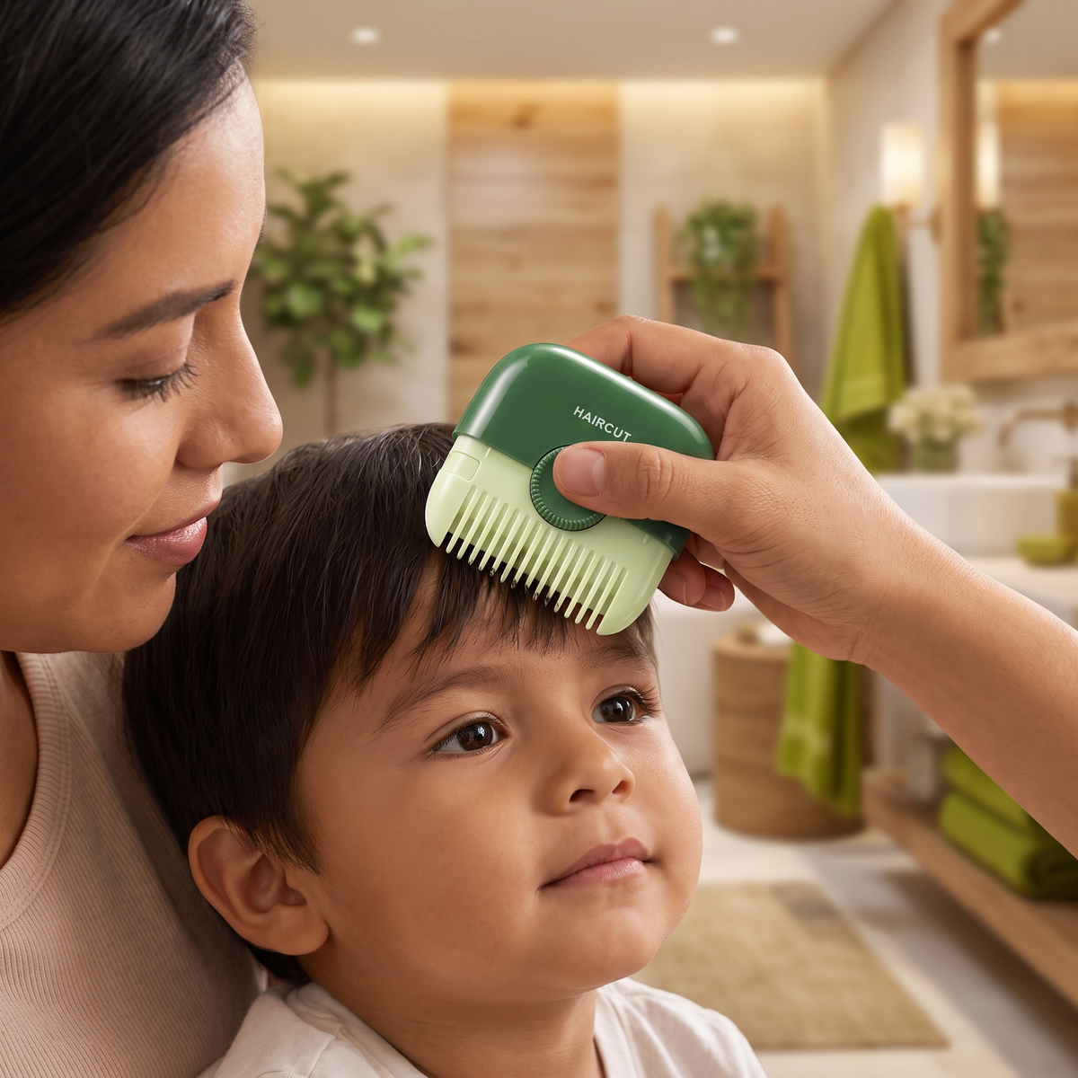 Peine Cortador De Cabello Suave Y Apto Para Niños