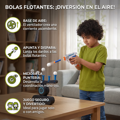 Bolas Flotantes - Juguete De Tiro Al Objetivo