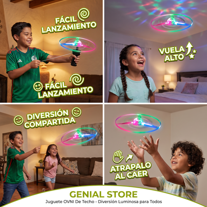 Juguete OVNI De Techo Genial