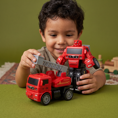Camión Transformer De Juguete Para Niños