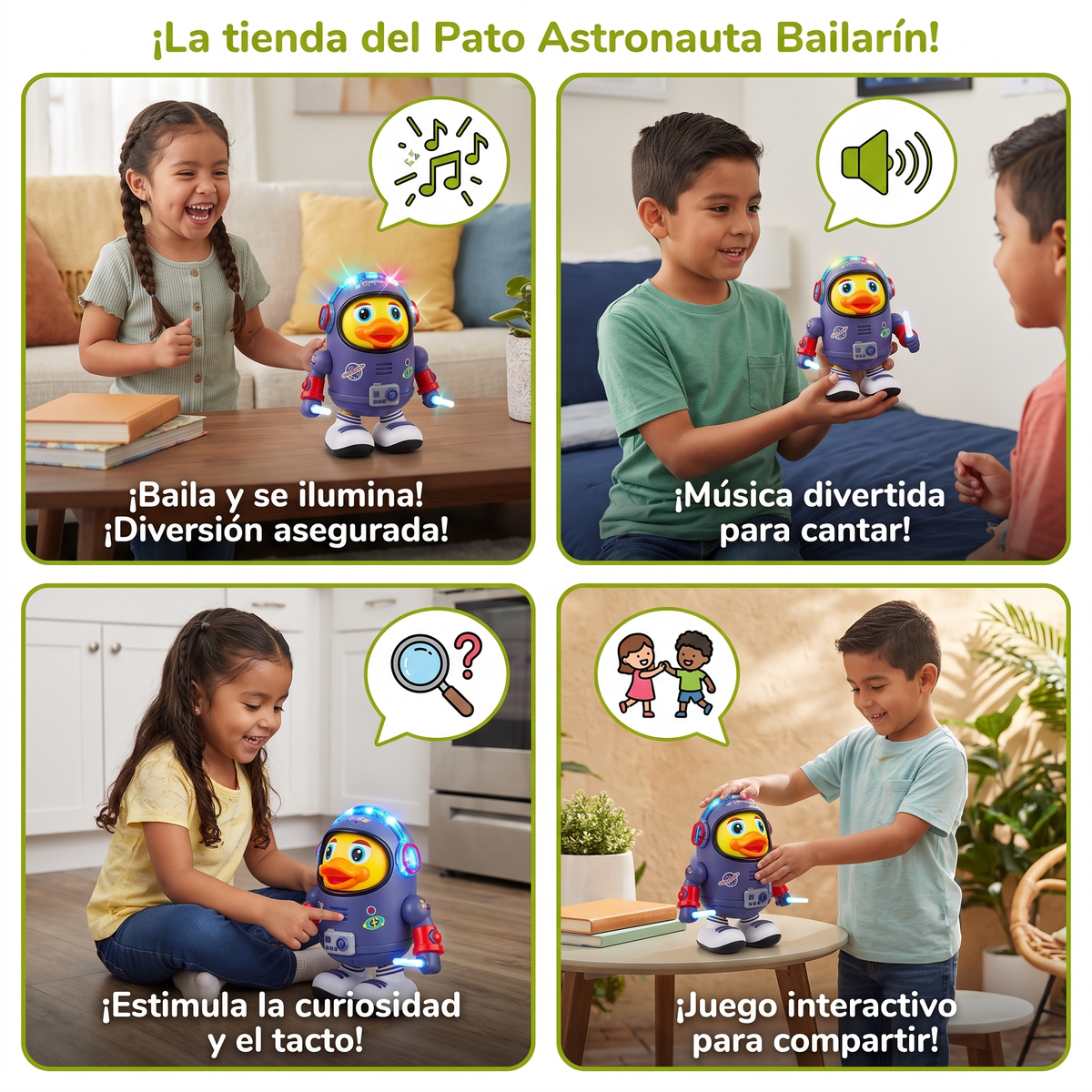 Pato Astronauta Bailarín