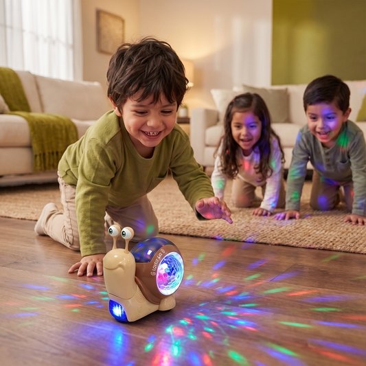 Caracol Musical Con Luces Y Movimiento Para Gatear