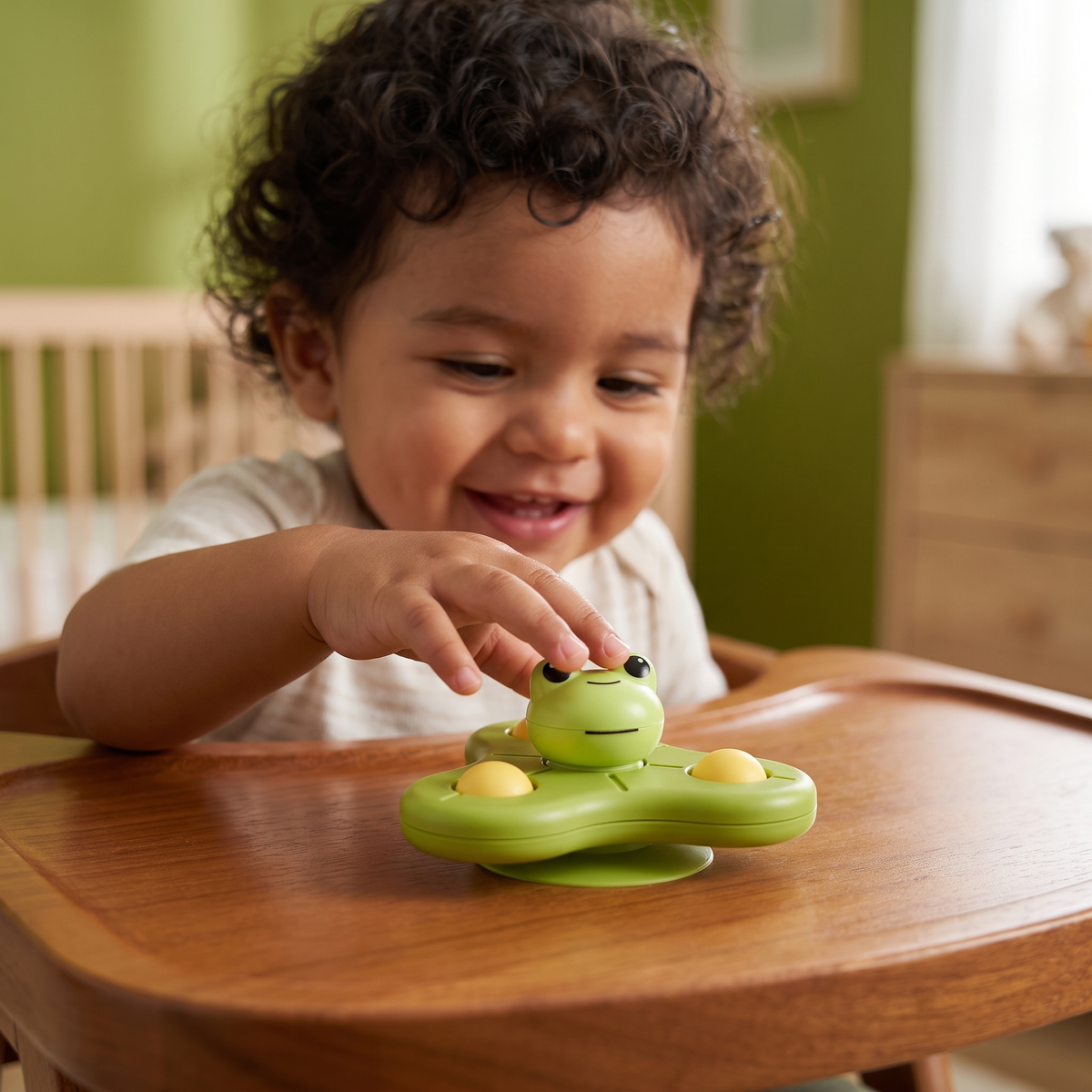 Spinner Montessori Con Ventosa – Juguete Educativo Giratorio