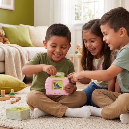 Tarjetas Educativas De Inglés Con Voz – Juego De Aprendizaje Interactivo Para Niños