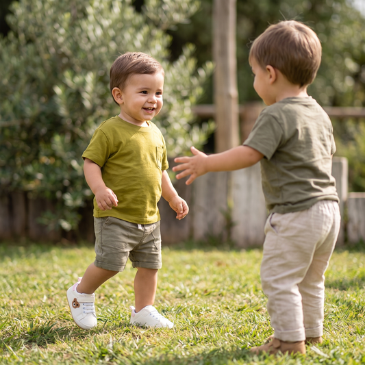 Zapatos Para Niños Pequeños Con Diseño De Oso Tierno