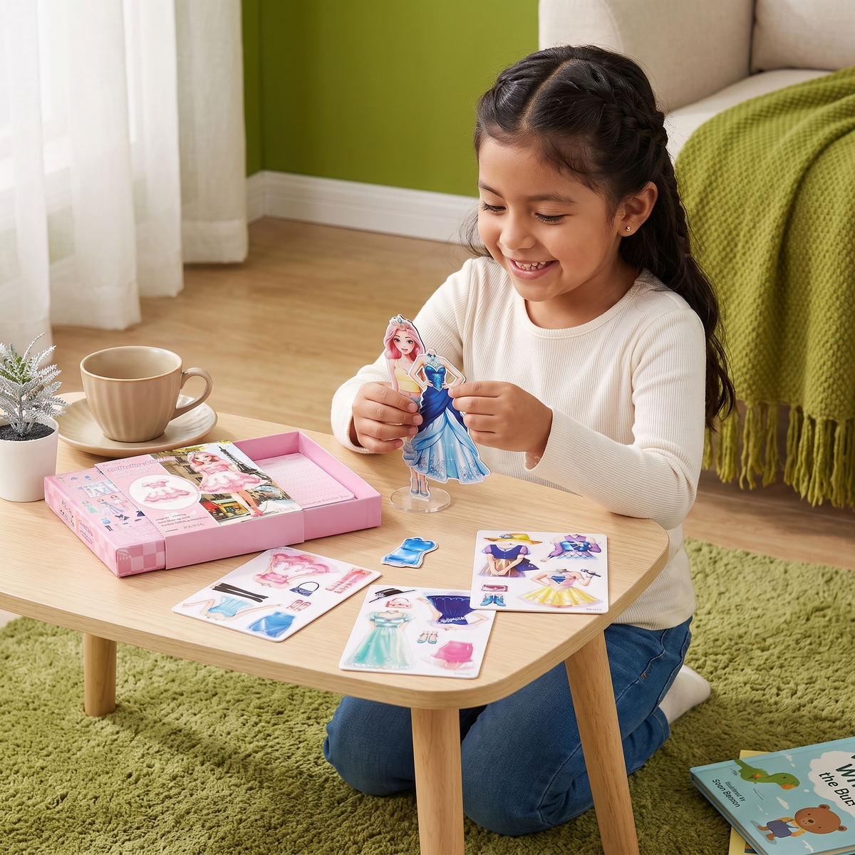 Set De Moda Magnético Para Niños