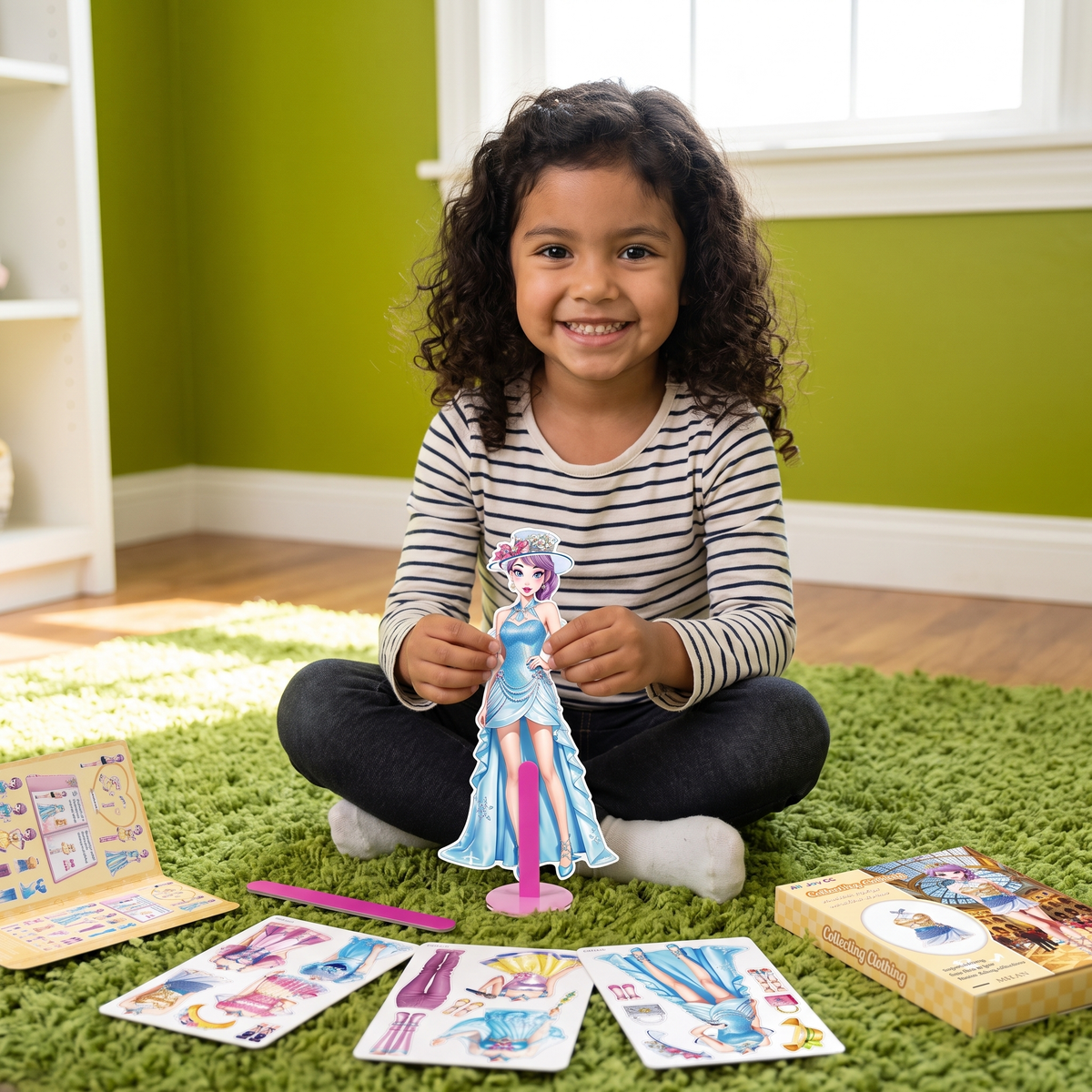 Set De Moda Magnético Para Niños
