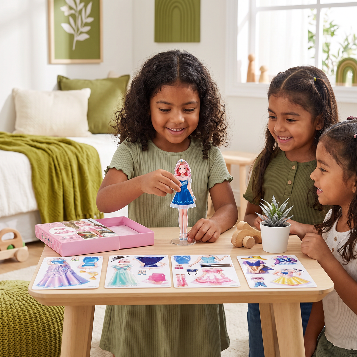 Set De Moda Magnético Para Niños